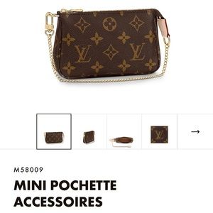 Louis Vuitton coin purse wristlet